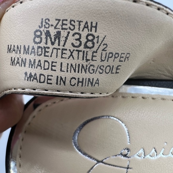 Jessica Simpson Zestah Espadrille Wedge Sandal Size 8 - Picture 5 of 16